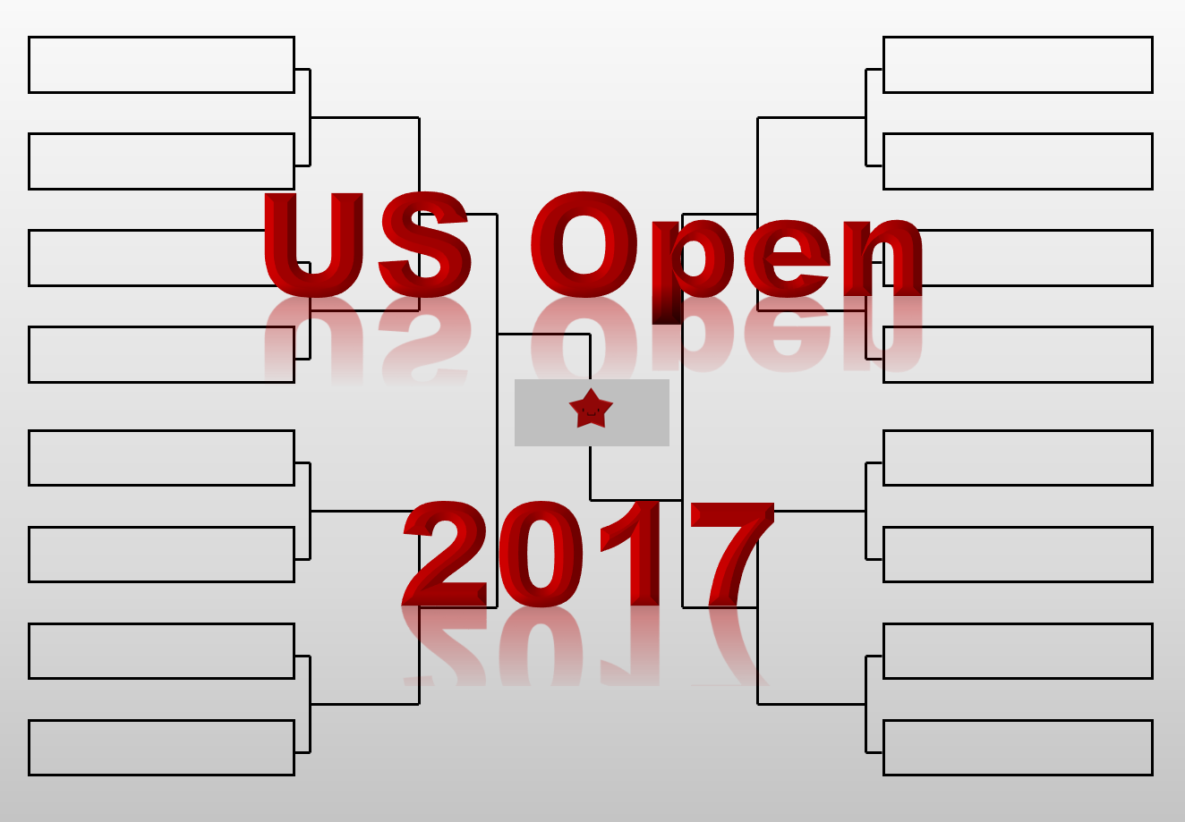 全米オープン 17年トーナメント表 ドロー 結果あり フェデラー ナダル他トップ選手集結 Tennisplayers Info