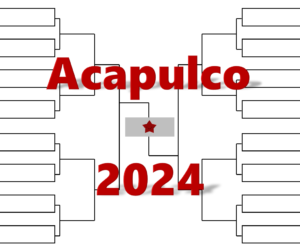 アカプルコ「アビエルト･メキシカーノ･テルセル」2024年トーナメント表（ドロー）結果あり・全出場選手：ズベレフ・ルーネ他出場